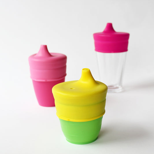 TOT Sunrise – Stretchy Sippy Lids (3-Pack)
